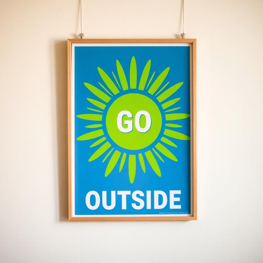 Go Outside Poster