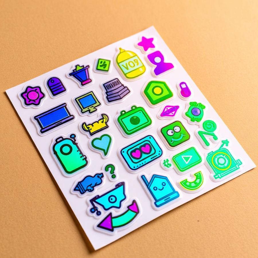 Chaos Sticker Sheet